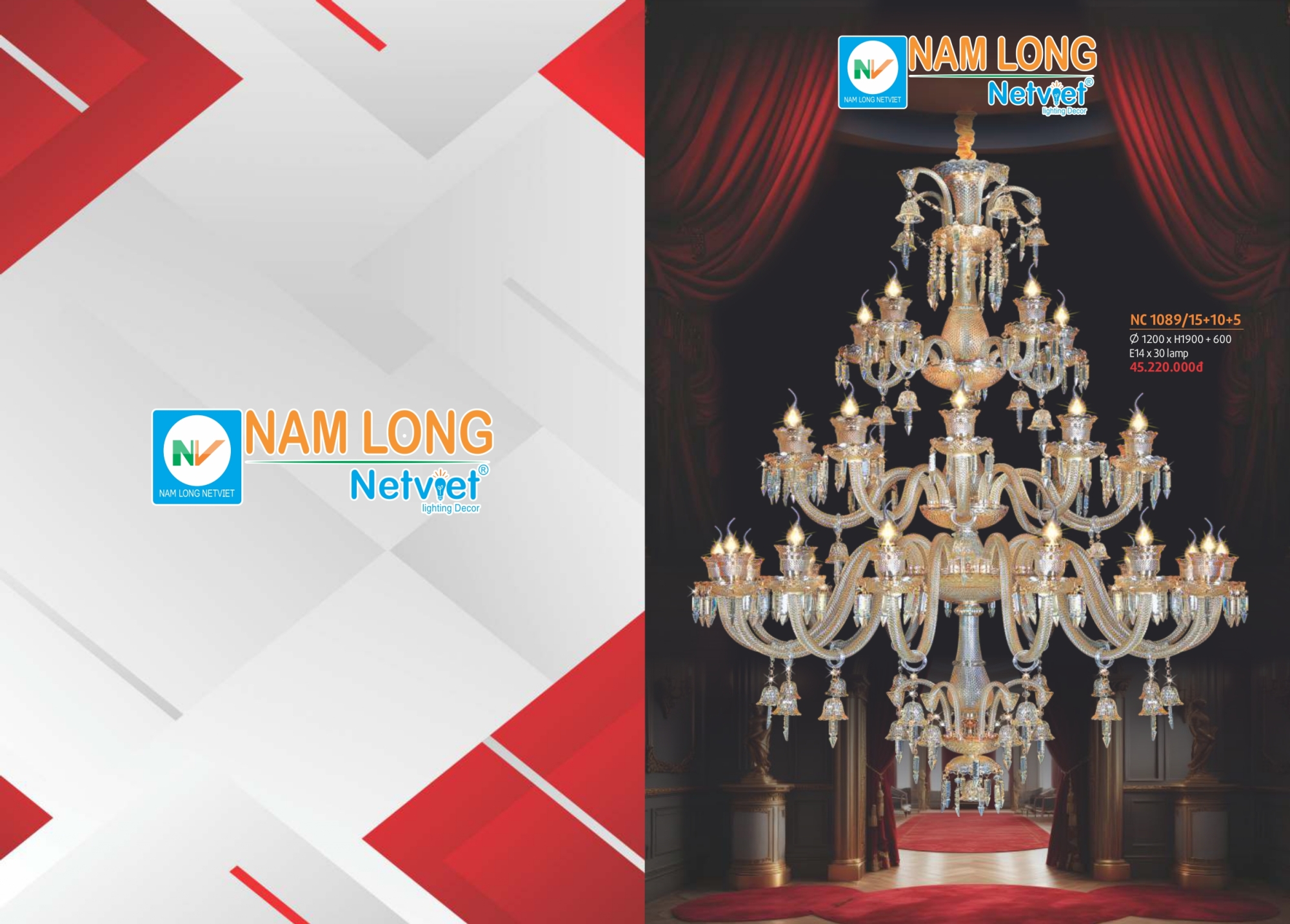 Bảng giá đèn trang trí Nam Long